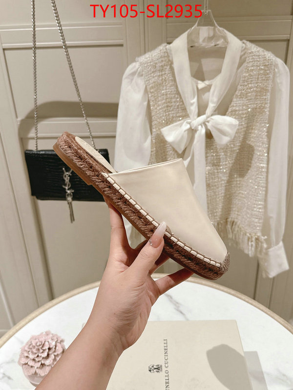 Women Shoes-Brunello cucinelli buying replica ID: SL2935 $: 105USD