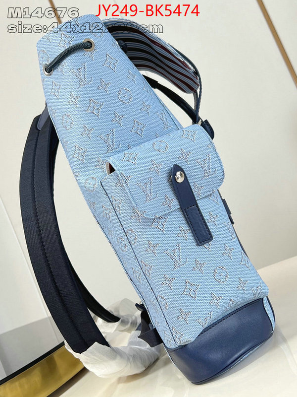 LV Bags(TOP)-Backpack- quality replica ID: BK5474 $: 249USD,