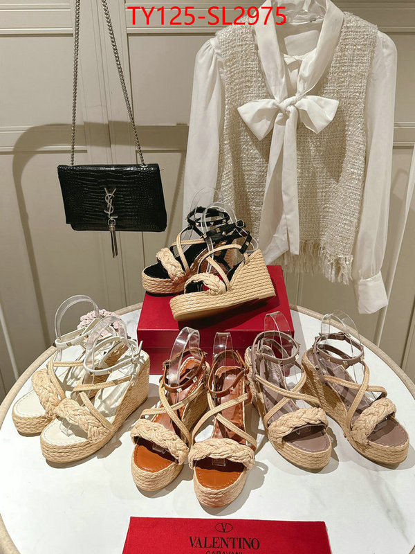 Women Shoes-Valentino outlet sale store ID: SL2975 $: 125USD