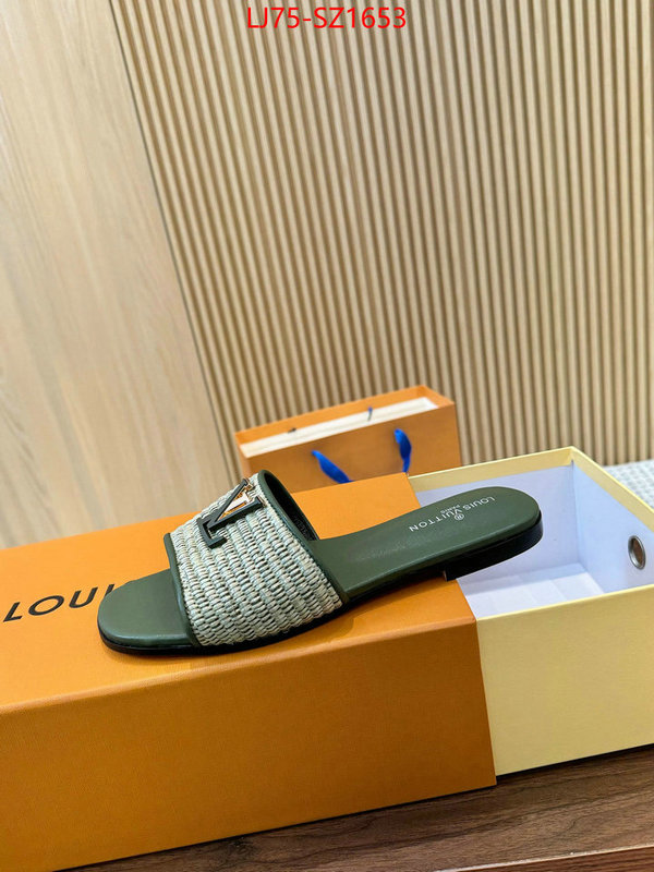 Women Shoes-LV the quality replica ID: SZ1653 $: 75USD