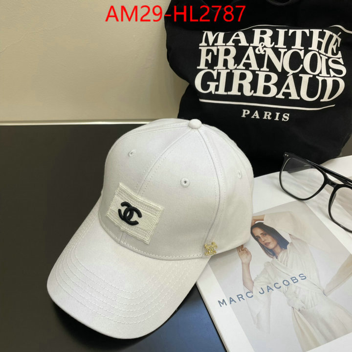 Cap (Hat)-Chanel luxury 7 star replica ID: HL2786 $: 29USD