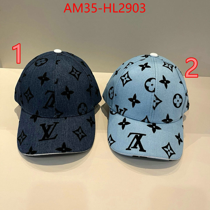 Cap(Hat)-LV where quality designer replica ID: HL2903 $: 35USD