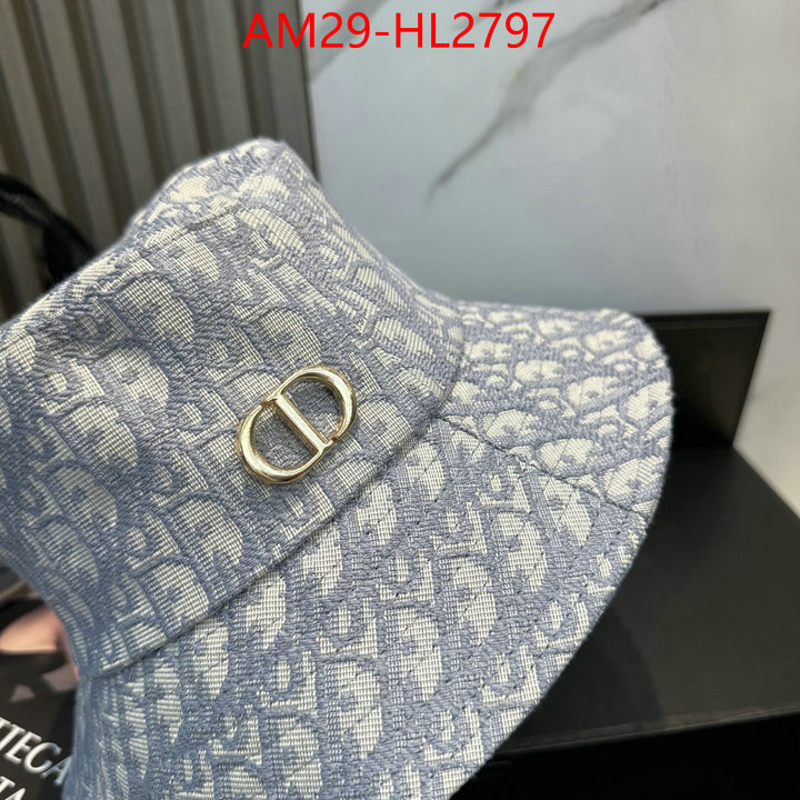 Cap (Hat)-Dior where to buy fakes ID: HL2797 $: 29USD