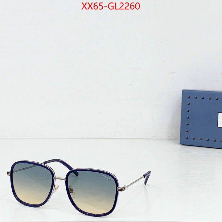 Glasses-Gucci fake aaaaa ID: GL2260 $: 65USD