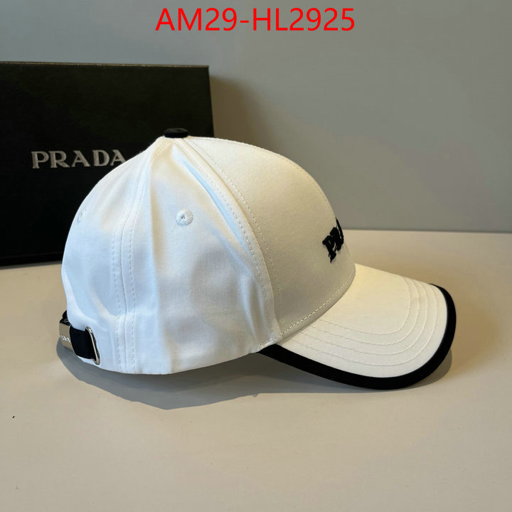 Cap (Hat)-Prada brand designer replica ID: HL2925 $: 29USD