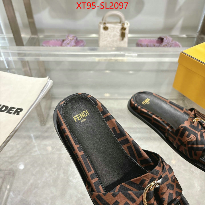 Women Shoes-Fendi designer 1:1 replica ID: SL2097 $: 95USD