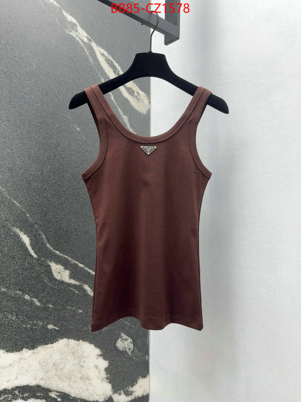 Clothing-Prada wholesale replica shop ID: CZ1578 $: 85USD