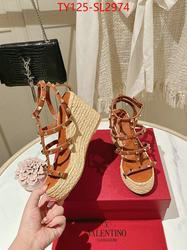 Women Shoes-Valentino replica 1:1 ID: SL2974 $: 125USD