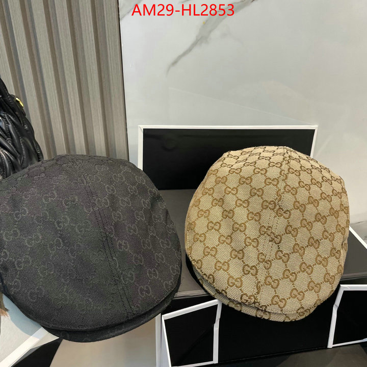 Cap(Hat)-Gucci best replica new style ID: HL2853 $: 29USD