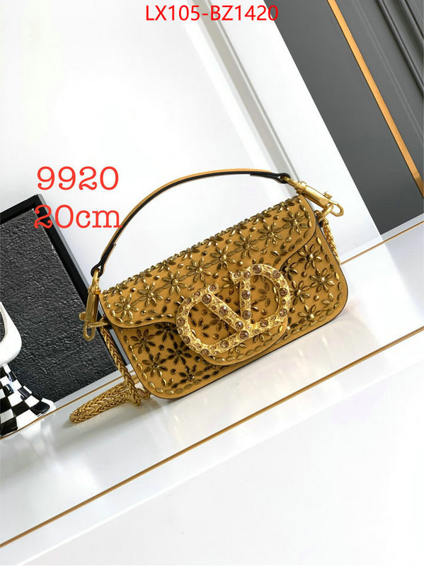 Valentino Bags(4A)-Crossbody- online sale ID: BZ1420 $: 105USD,