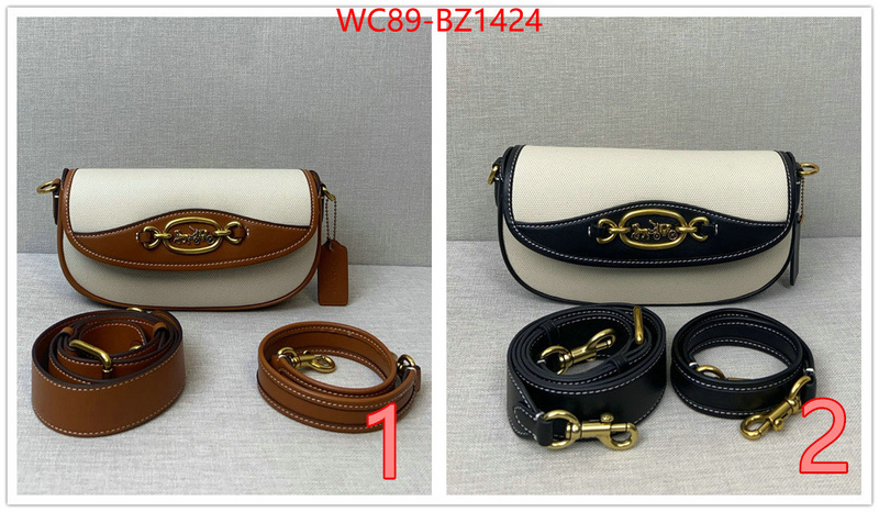 Coach Bags(4A)-Crossbody- how quality ID: BZ1424 $: 89USD,