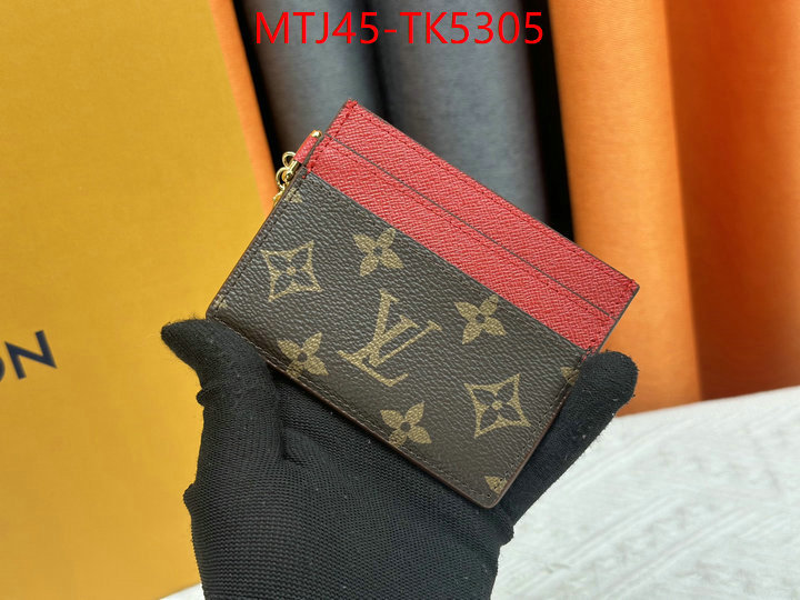 LV Bags(4A)-Wallet is it illegal to buy dupe ID: TK5305 $: 45USD,