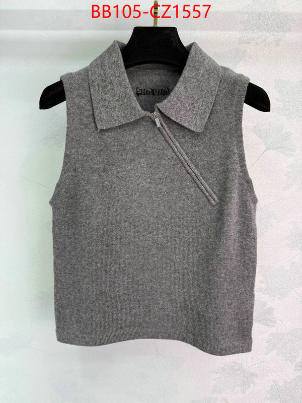 Clothing-MIU MIU what is top quality replica ID: CZ1557 $: 105USD