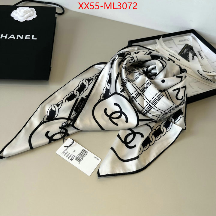 Scarf-Chanel replica for cheap ID: ML3072 $: 55USD