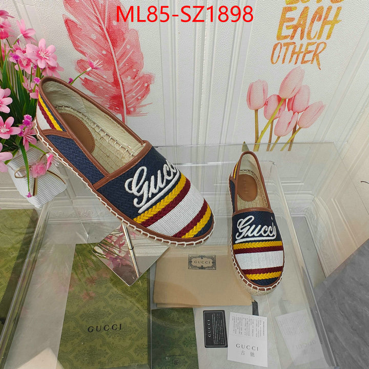 Women Shoes-Gucci 2024 replica wholesale cheap sales online ID: SZ1898 $: 85USD