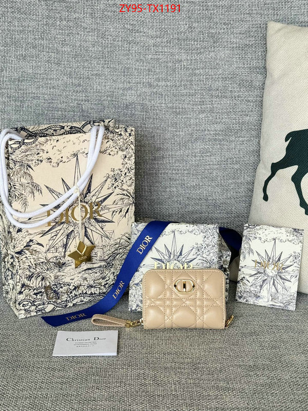 Dior Bags(TOP)-Wallet- top quality designer replica ID: TX1191 $: 95USD,