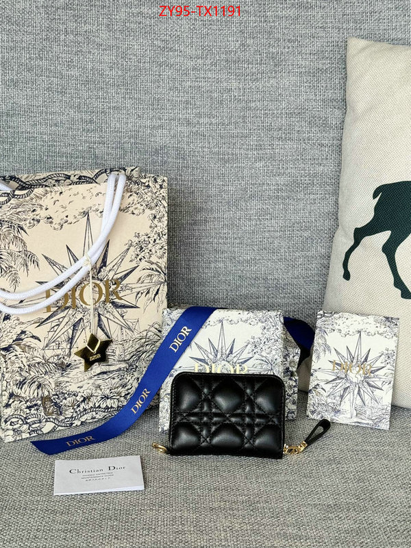 Dior Bags(TOP)-Wallet- top quality designer replica ID: TX1191 $: 95USD,