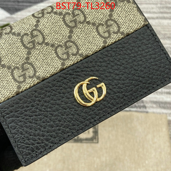 Gucci Bags(TOP)-Wallet- what best replica sellers ID: TL3260 $: 79USD,