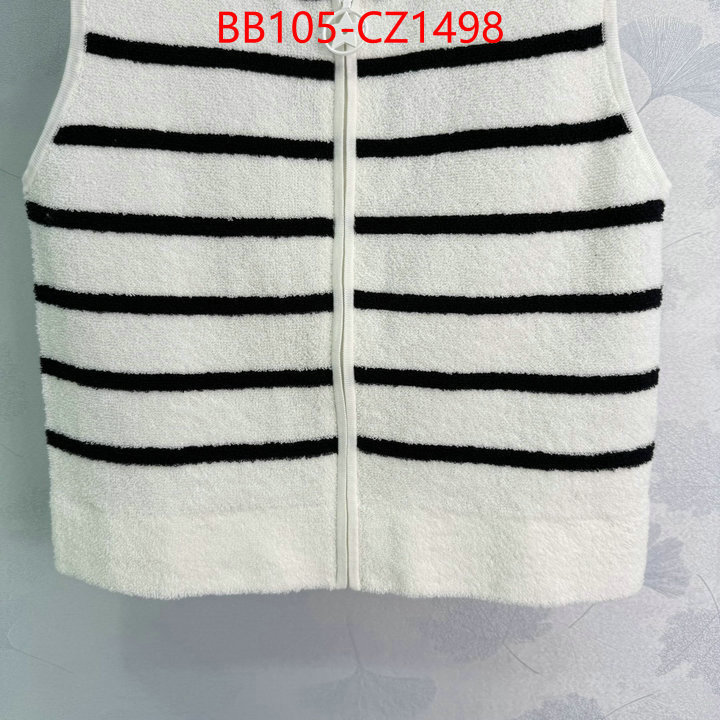 Clothing-Dior replcia cheap ID: CZ1498 $: 105USD