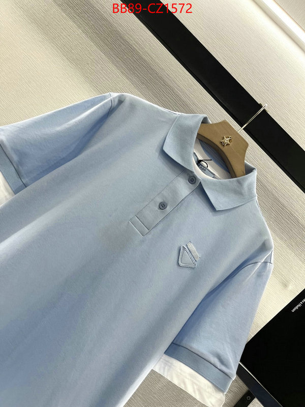 Clothing-Prada perfect replica ID: CZ1572 $: 89USD