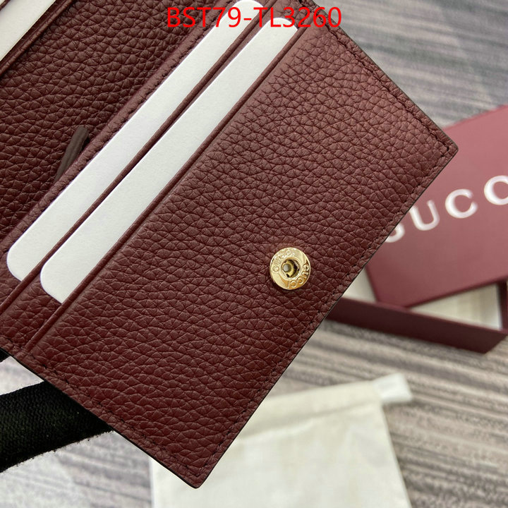 Gucci Bags(TOP)-Wallet- what best replica sellers ID: TL3260 $: 79USD,