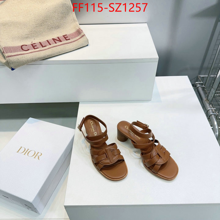 Women Shoes-Dior buy 2024 replica ID: SZ1257 $: 115USD
