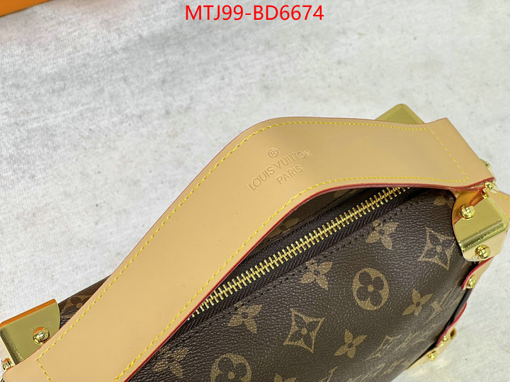 LV Bags(4A)-Petite Malle- what's the best place to buy replica ID: BD6674 $: 99USD,