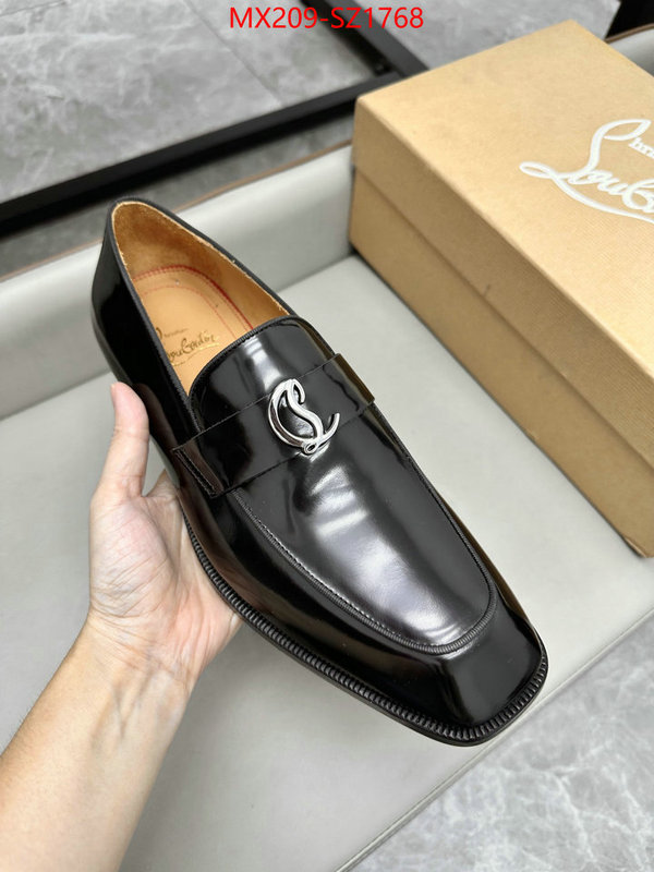 Men Shoes-Christian Louboutin luxury fake ID: SZ1768 $: 209USD-shoes yupoo Men Shoes-Christian Louboutin luxury fake ID: SZ1768 $: 209USD