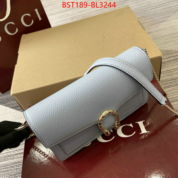Gucci Bags(TOP)-Dionysus- at cheap price ID: BL3244 $: 189USD,