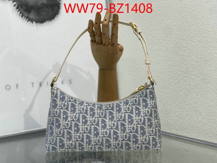 Dior Bags(4A)-Handbag- what's the best place to buy replica ID: BZ1408 $: 79USD,