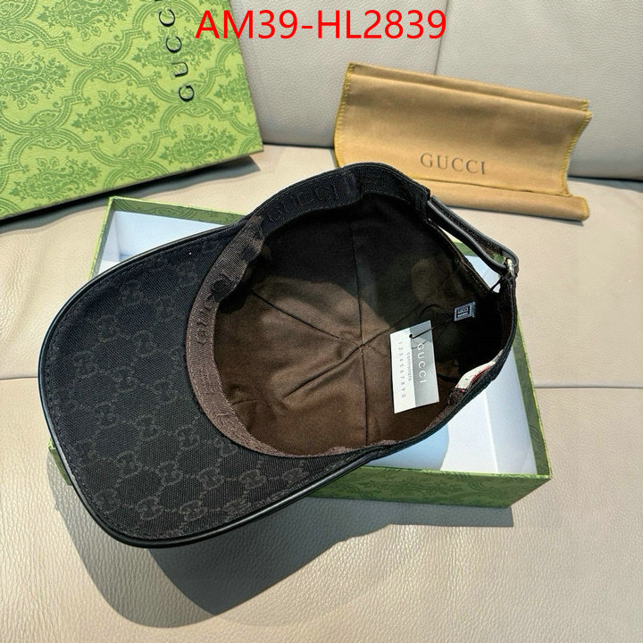 Cap(Hat)-Gucci shop the best high authentic quality replica ID: HL2839 $: 39USD