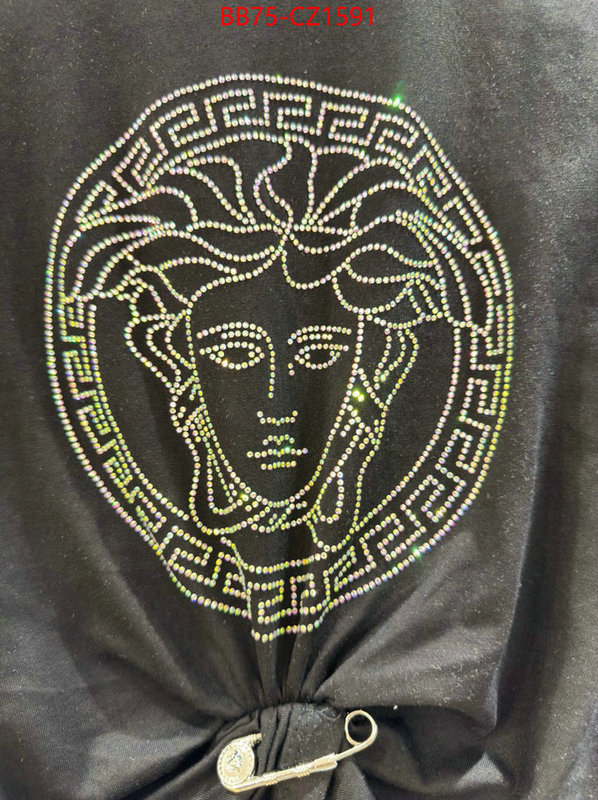 Clothing-Versace high ID: CZ1591 $: 75USD