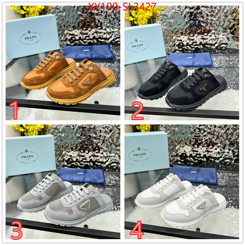 Women Shoes-Prada first top ID: SL3427 $: 100USD
