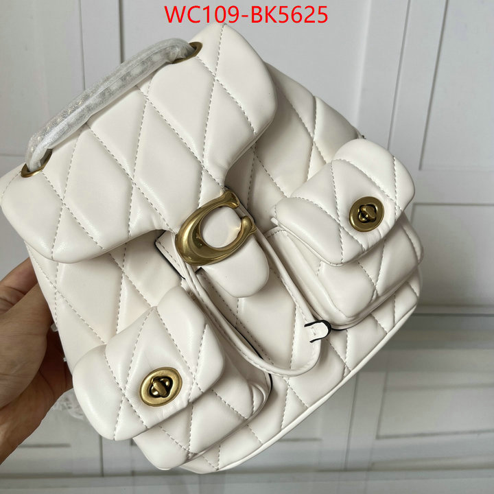 Coach Bags(4A)-Backpack- fake designer ID: BK5625 $: 109USD,