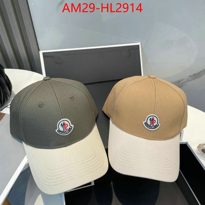 Cap(Hat)-Moncler wholesale china ID: HL2914 $: 29USD