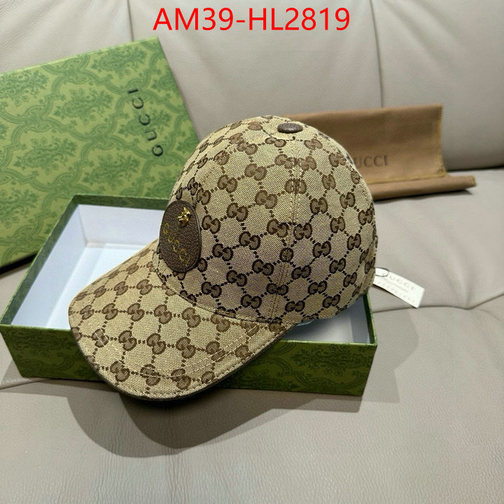 Cap(Hat)-Gucci top designer replica ID: HL2819 $: 39USD
