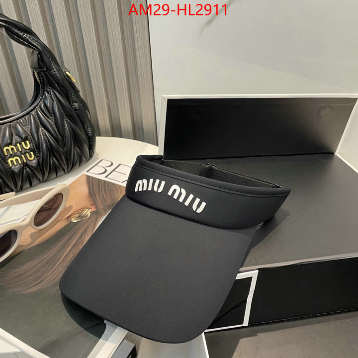Cap(Hat)-Miu Miu buy cheap replica ID: HL2911 $: 29USD