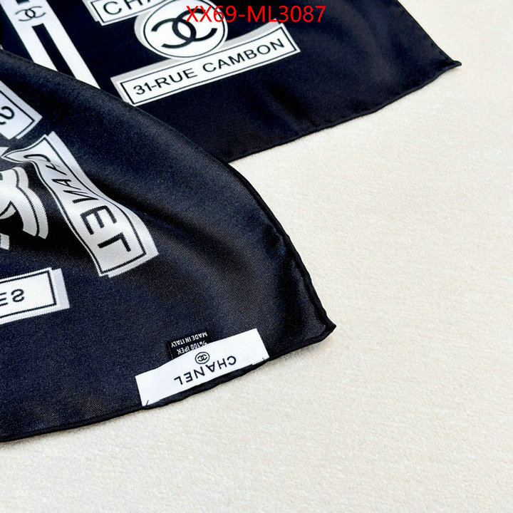 Scarf-Chanel wholesale replica shop ID: ML3087 $: 69USD