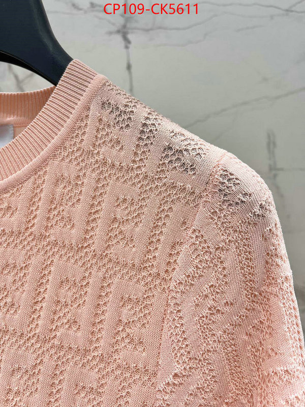 Clothing-Fendi for sale online ID: CK5611 $: 109USD