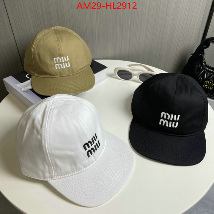 Cap(Hat)-Miu Miu what's best ID: HL2912 $: 29USD