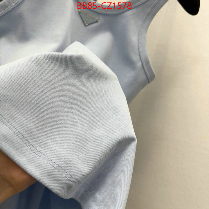 Clothing-Prada wholesale replica shop ID: CZ1578 $: 85USD