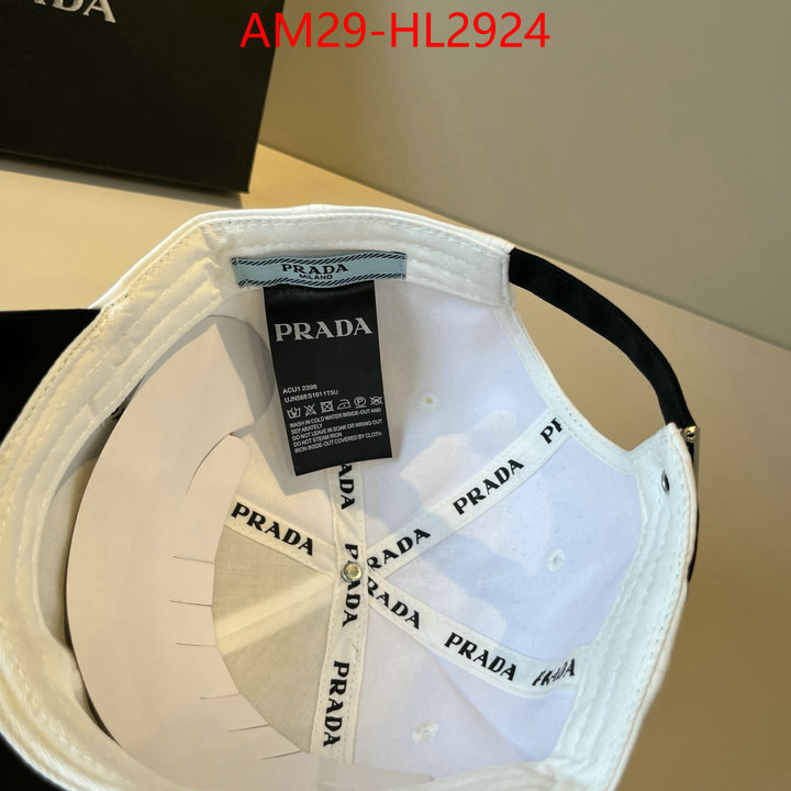 Cap (Hat)-Prada hot sale ID: HL2924 $: 29USD