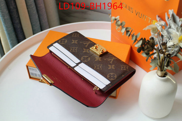 LV Bags(TOP)-Wallet the top ultimate knockoff ID: BH1964 $: 109USD,