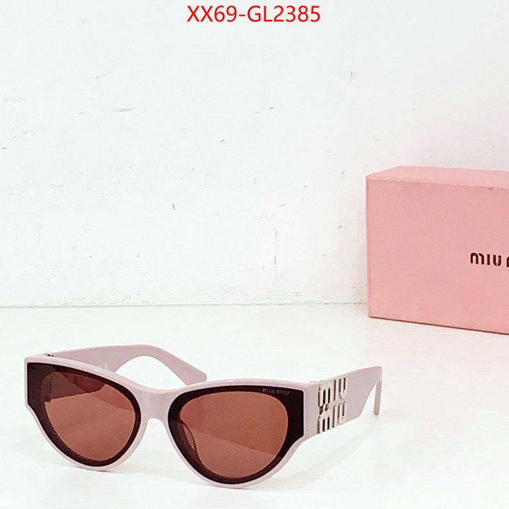 Glasses-Miu Miu designer fashion replica ID: GL2385 $: 69USD