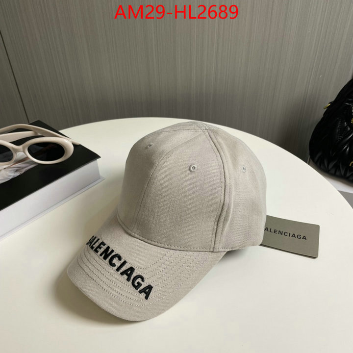 Cap(Hat)-Balenciaga replica best ID: HL2689 $: 29USD