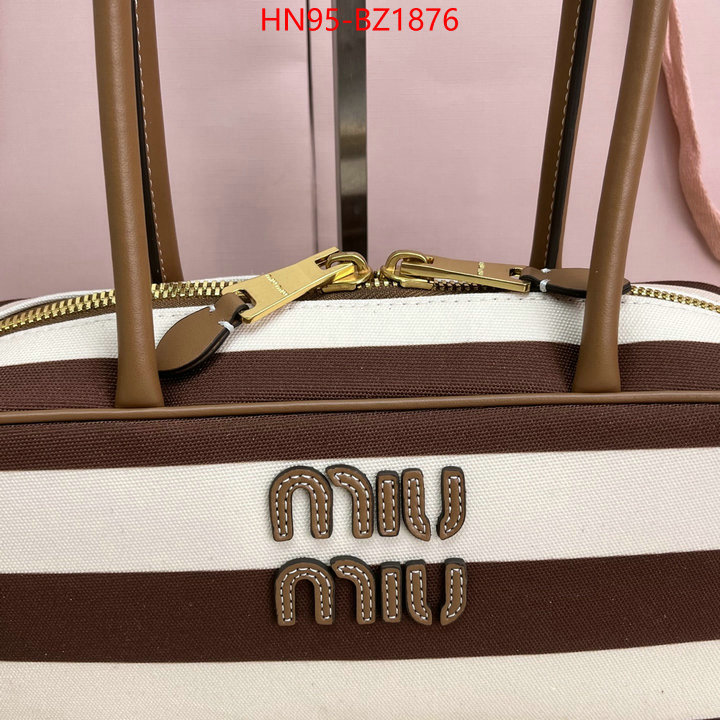 Miu Miu Bags(4A)-Handbag- counter quality ID: BZ1876 $: 95USD,