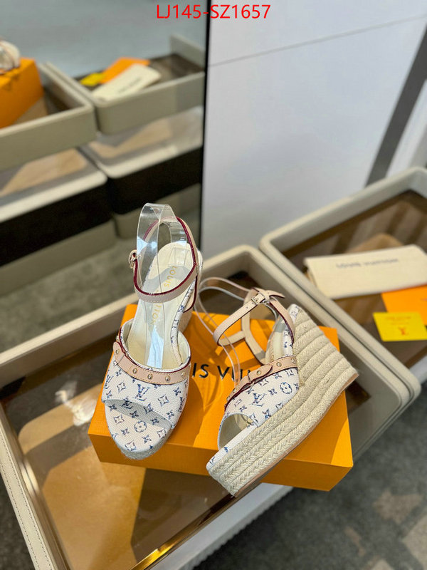 Women Shoes-LV what best replica sellers ID: SZ1657 $: 145USD