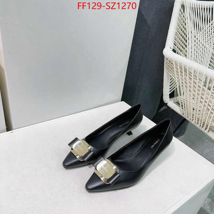 Women Shoes-Ferragamo high quality designer replica ID: SZ1270 $: 129USD
