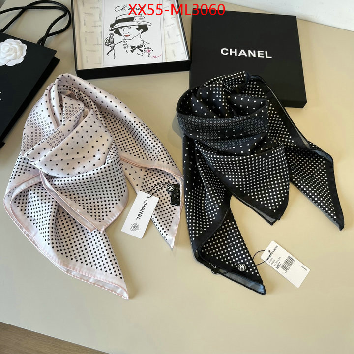 Scarf-Chanel high quality designer replica ID: ML3060 $: 55USD