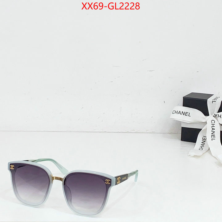 Glasses-Chanel outlet 1:1 replica ID: GL2228 $: 69USD